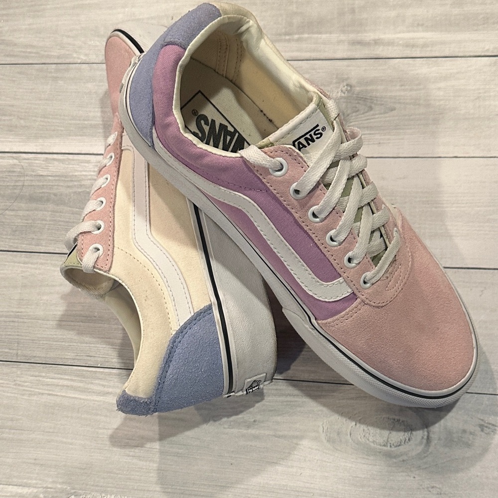Vans Sz 9.5 Women's Ward Vulcanized Rubber Platform Sneakers - Picture 6 of 12